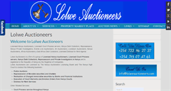 Desktop Screenshot of lolweauctioneers.com