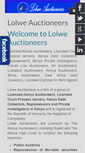 Mobile Screenshot of lolweauctioneers.com